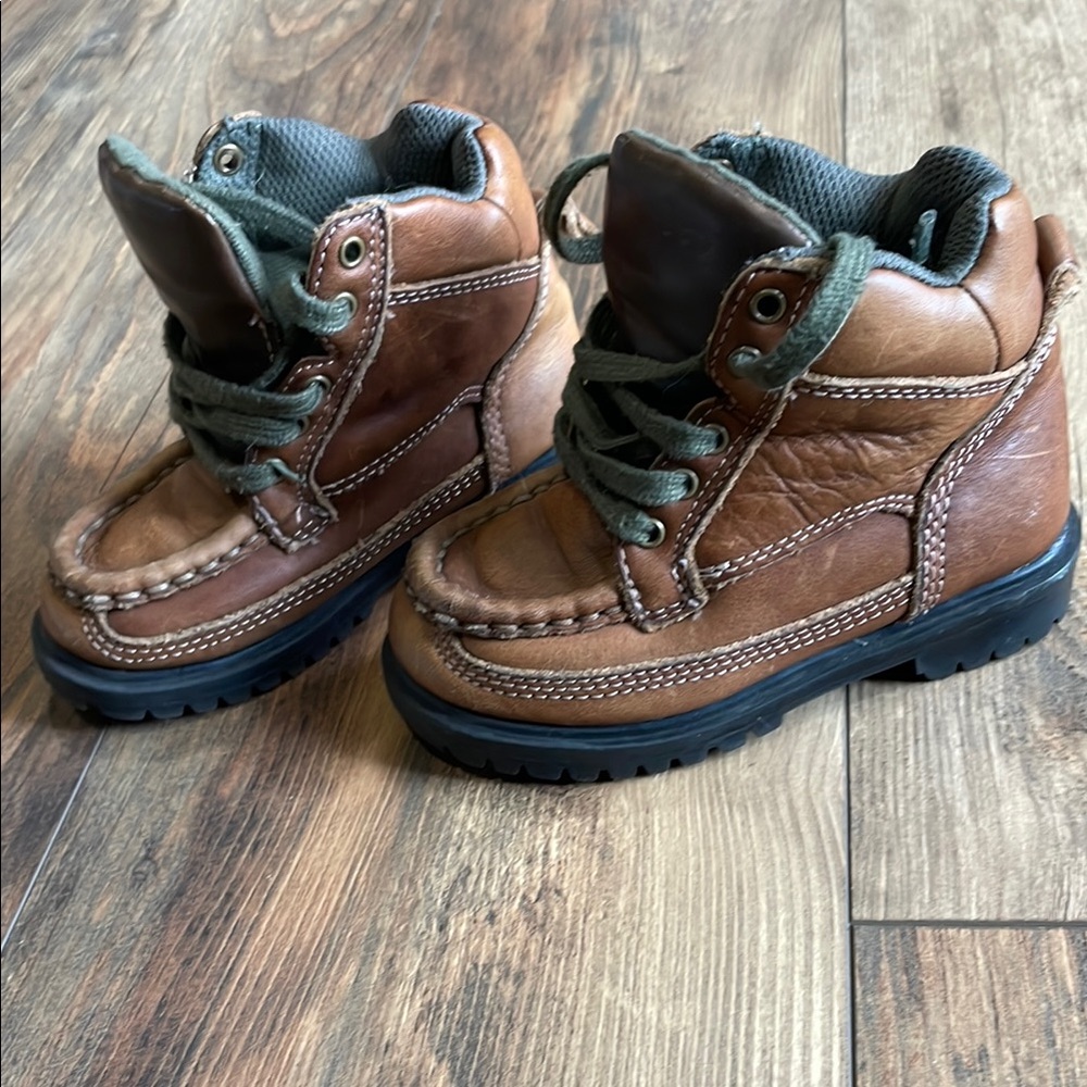 Baby Gap Brown Leather Boots, size 8